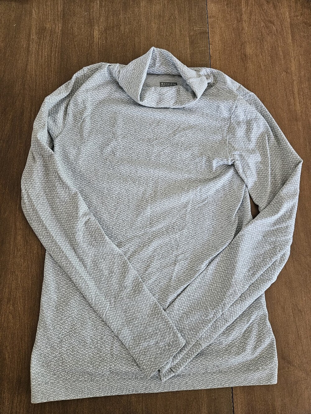 Athleta Flurry Turtleneck, Gray, Small